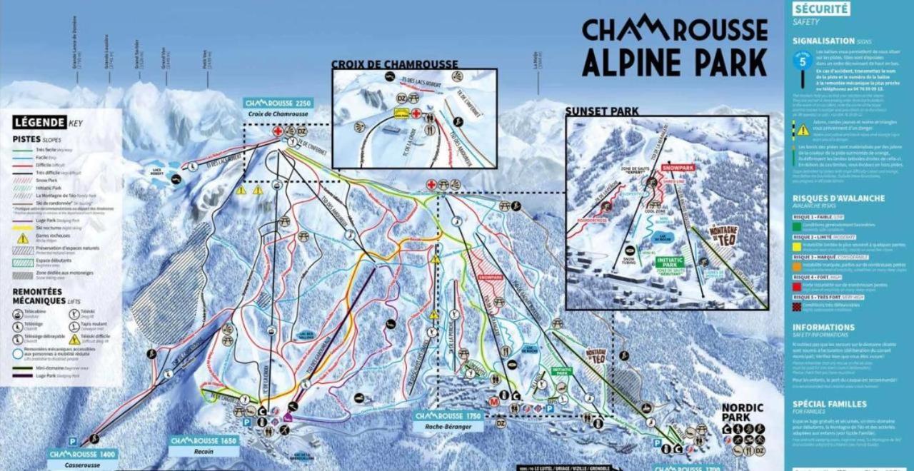 Apartamento Pied De Piste Chamrousse Exterior foto